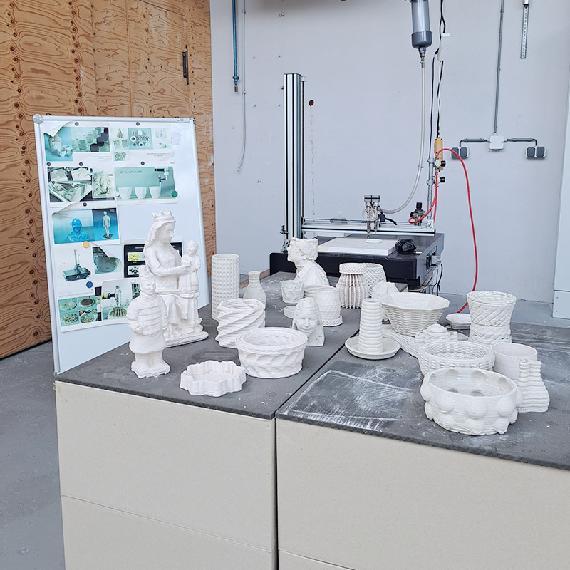 3D printers in de Innofabriek in Reuver